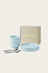 Plate and Bowl Set | Seafoam