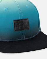Cap Lime To Black Gradient
