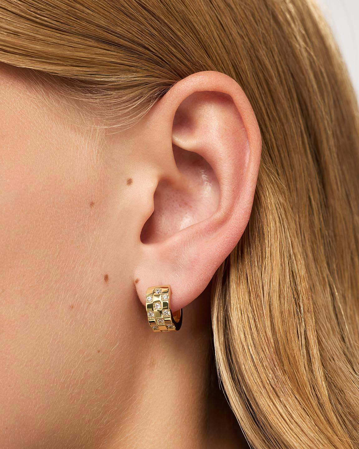 Small Hoop Earrings - Eden