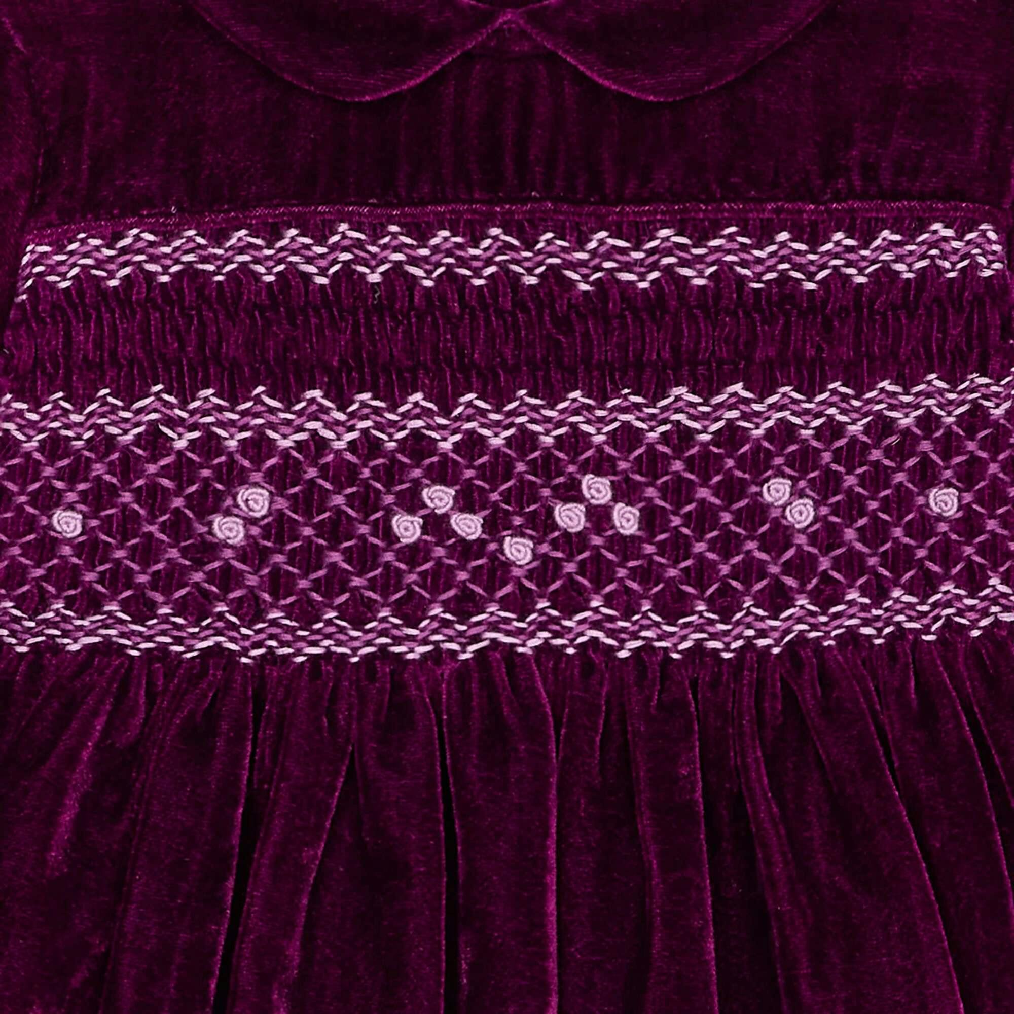 Smocked Baby Party Dress Petra