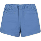 Organic Stretch Chino Pull-On Short, Blue
