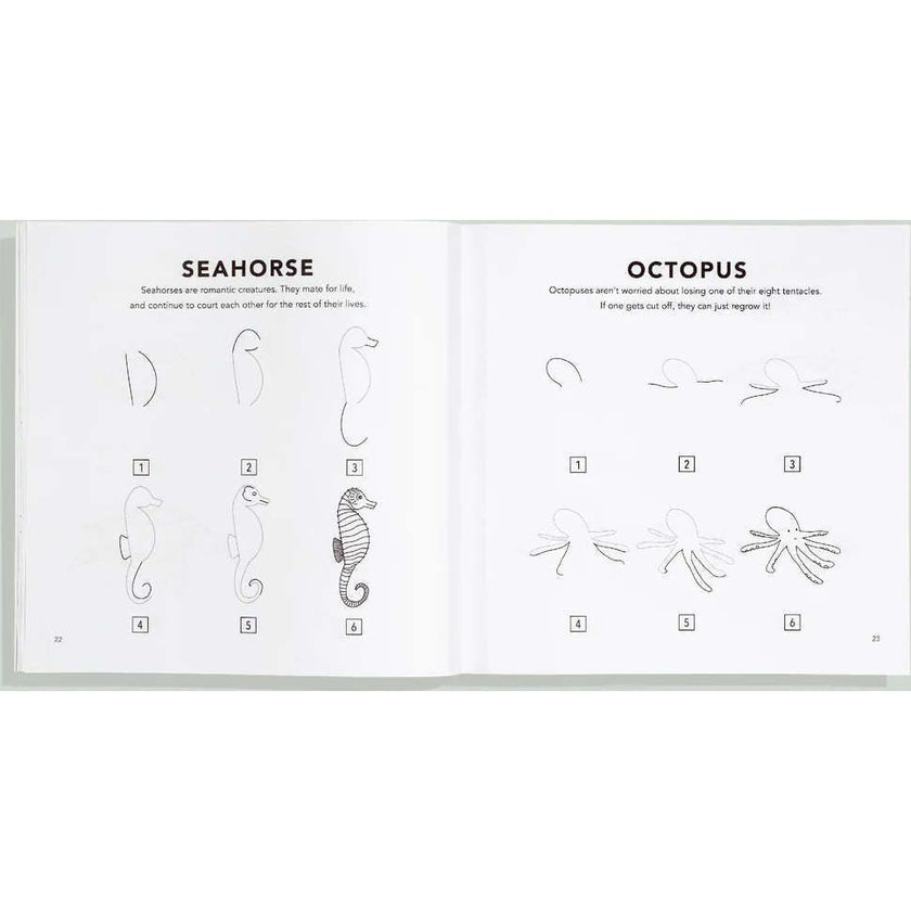 How to Draw Under the Sea for Kids