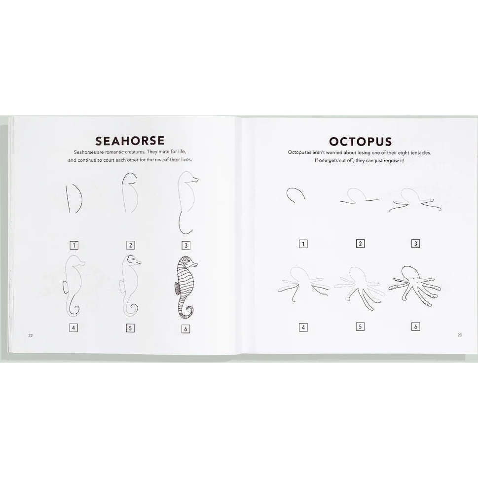 How to Draw Under the Sea for Kids