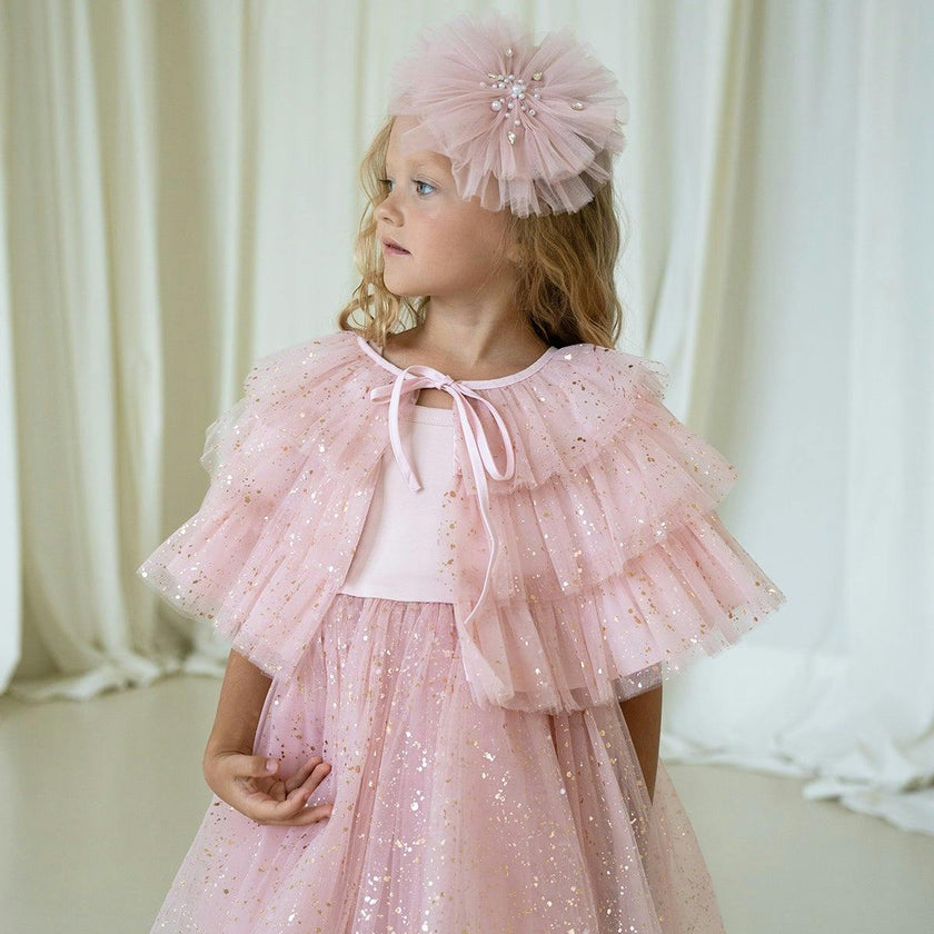 Full Sparkle Pink Dress Set