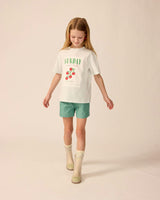 Organic Weekend Tee in Sky Blue