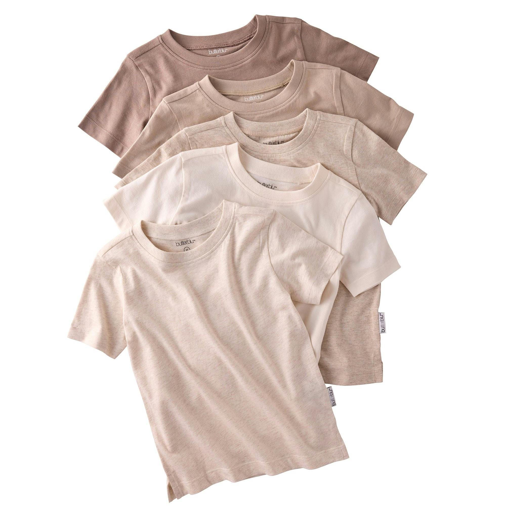 TAYLOR 5-Pack Toddler Short Sleeve T-Shirts