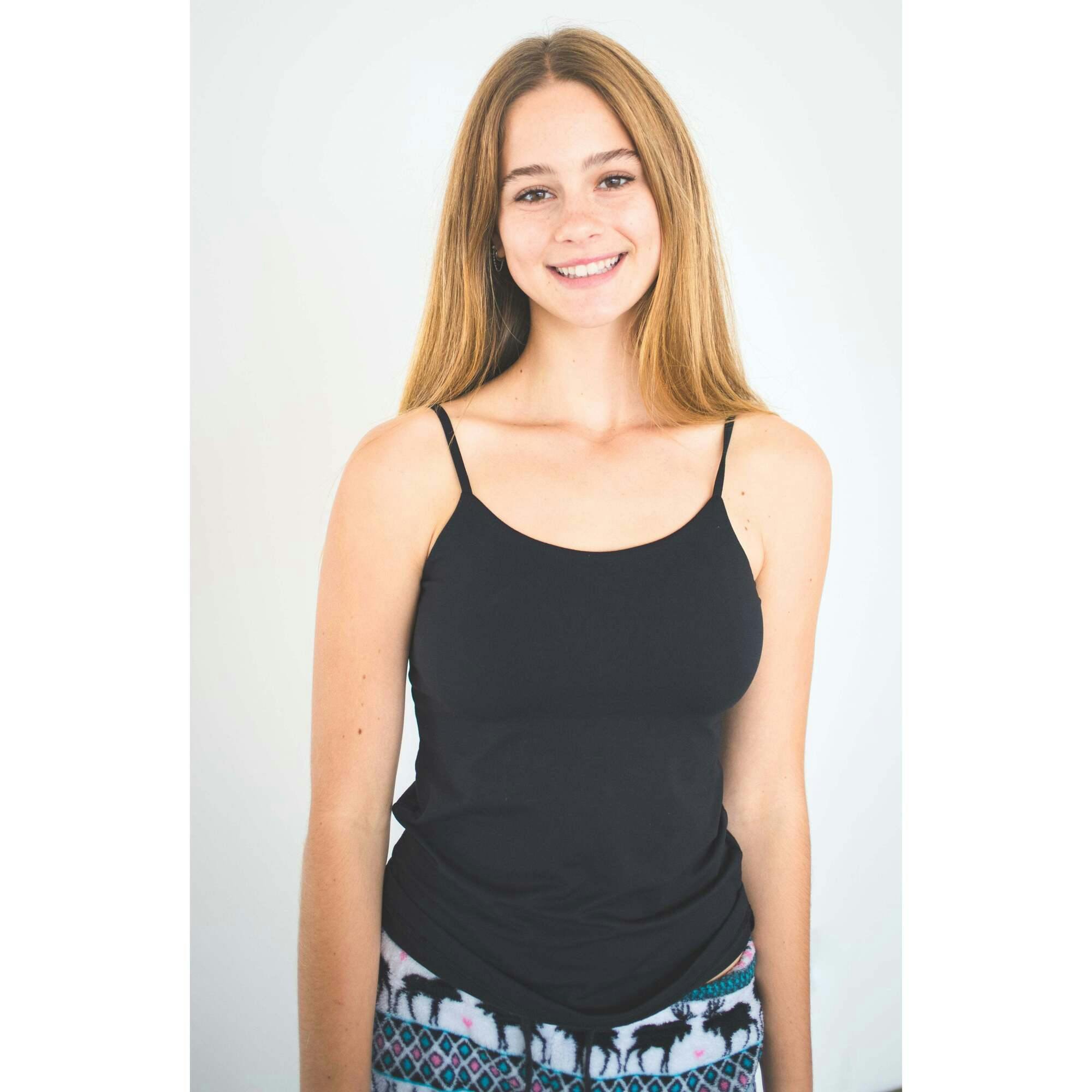 Bleum Girls Camisole with Built-in Shelf Bra