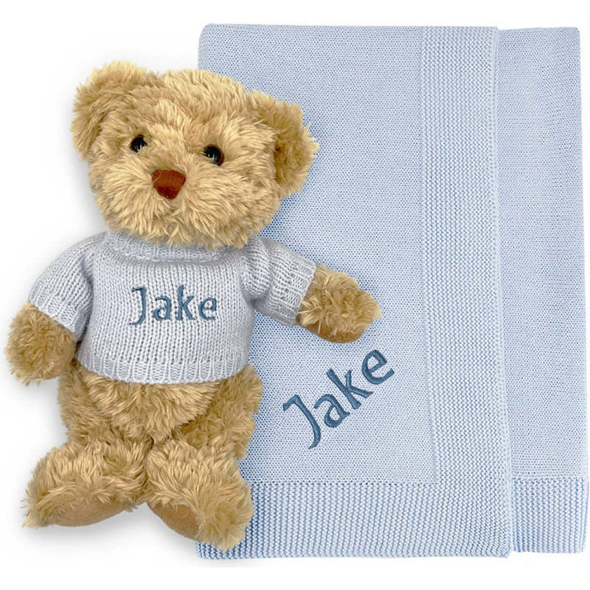 Personalized Bertie with Blanket