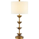 Lani Leaf Table Lamps with USB Port
