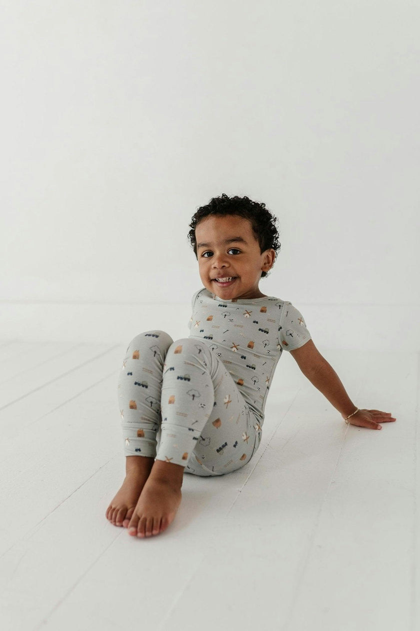 Short Sleeve Lounge Set