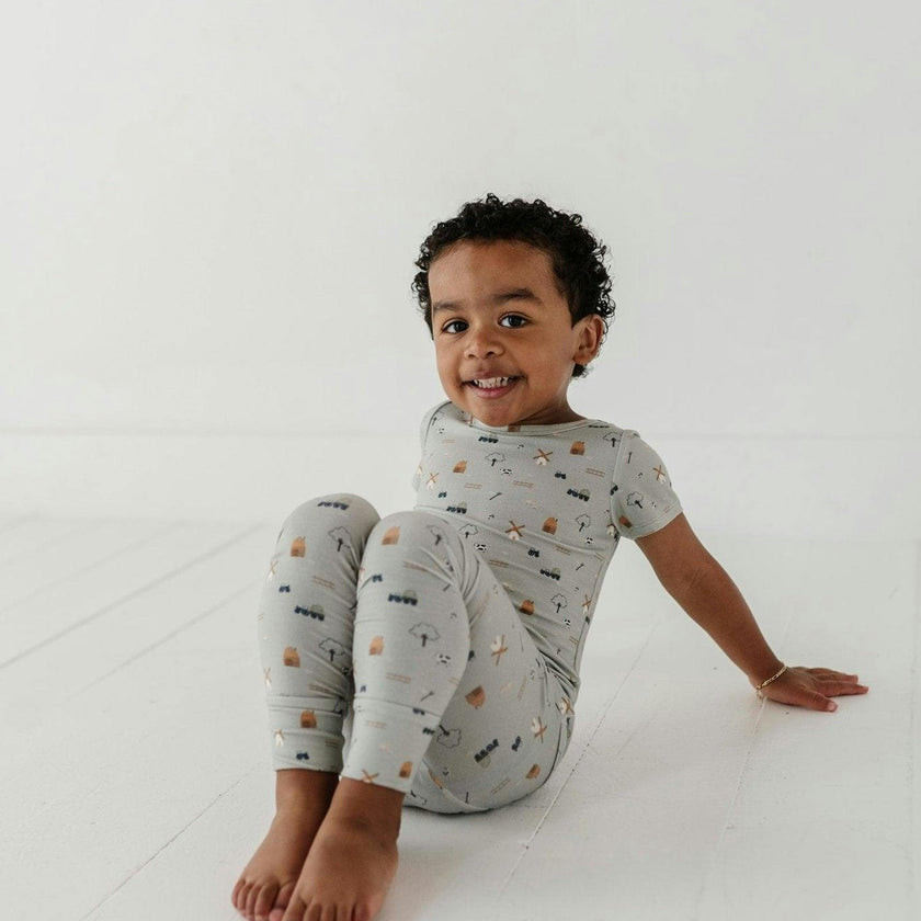 Short Sleeve Lounge Set