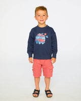 French Terry Sweatshirt Blue