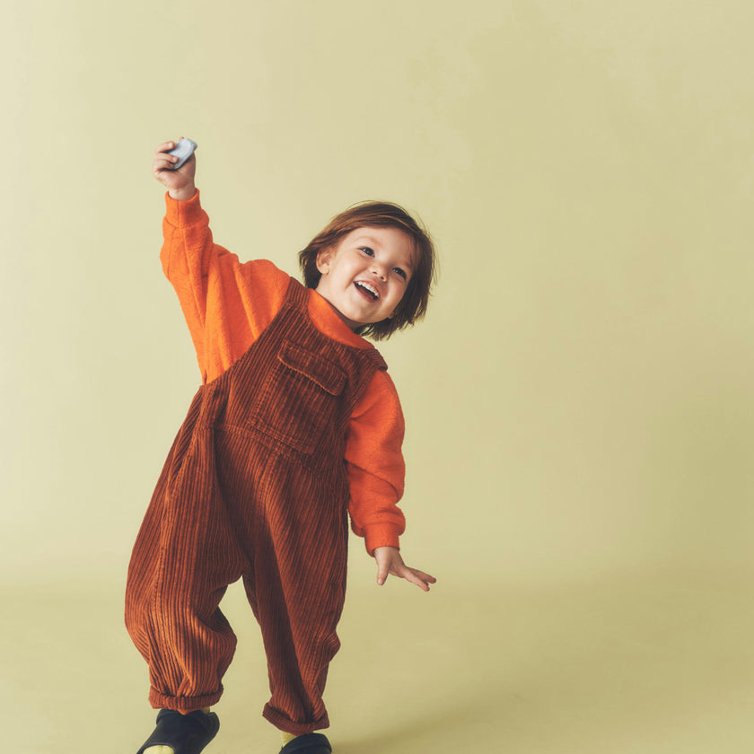 Kai Rust Cord Dungarees