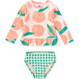 Rash Guard Baby Swim Set, Orange