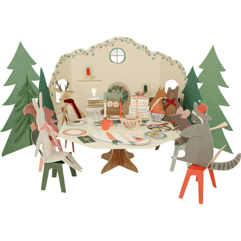 Owl'S Party Paper Play Advent Calendar