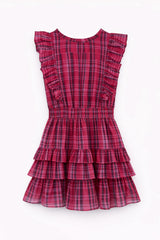 Gustavia Dress in Plaid