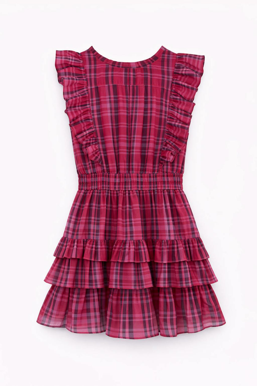 Gustavia Dress in Plaid