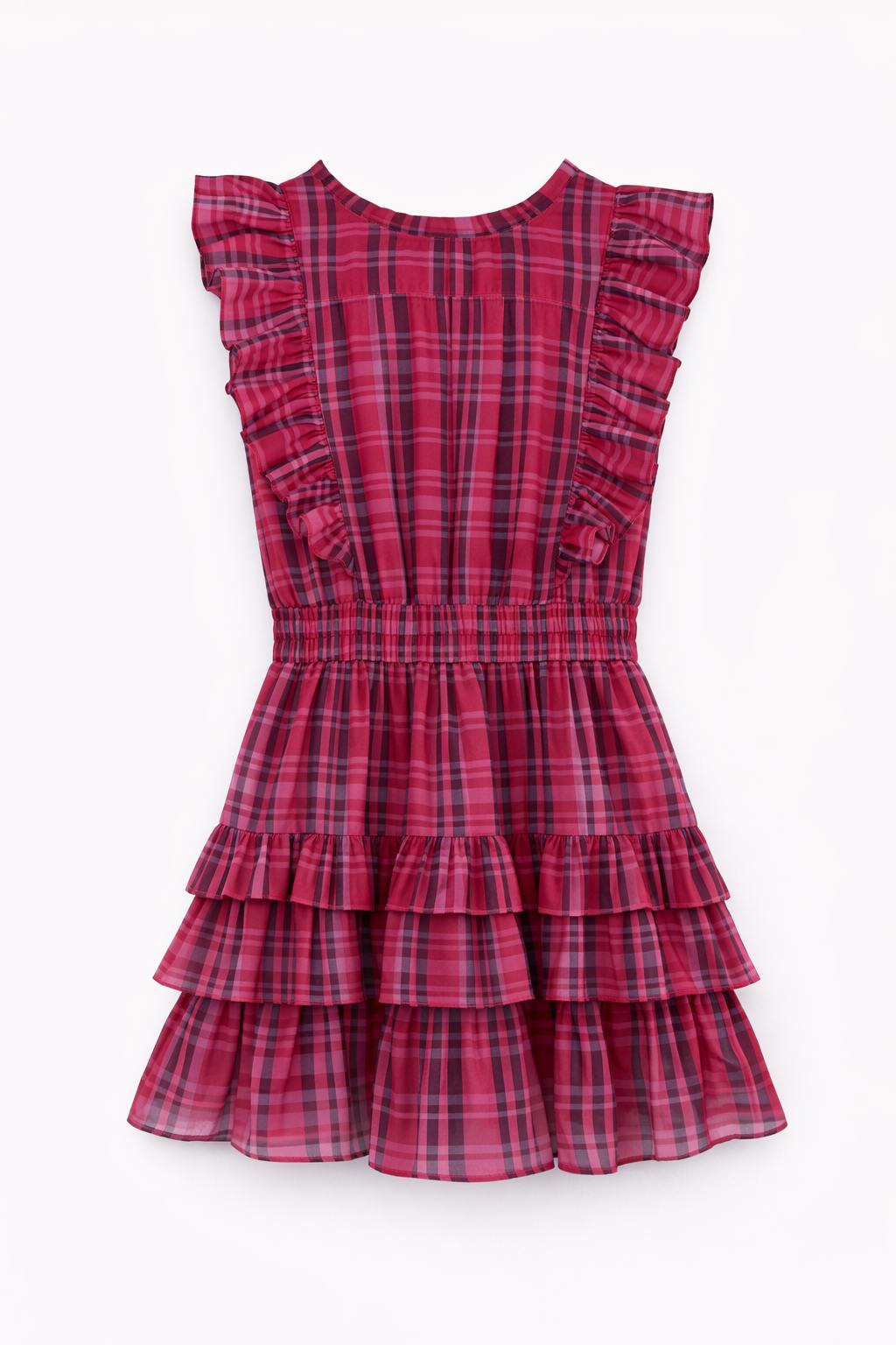 Gustavia Dress in Plaid