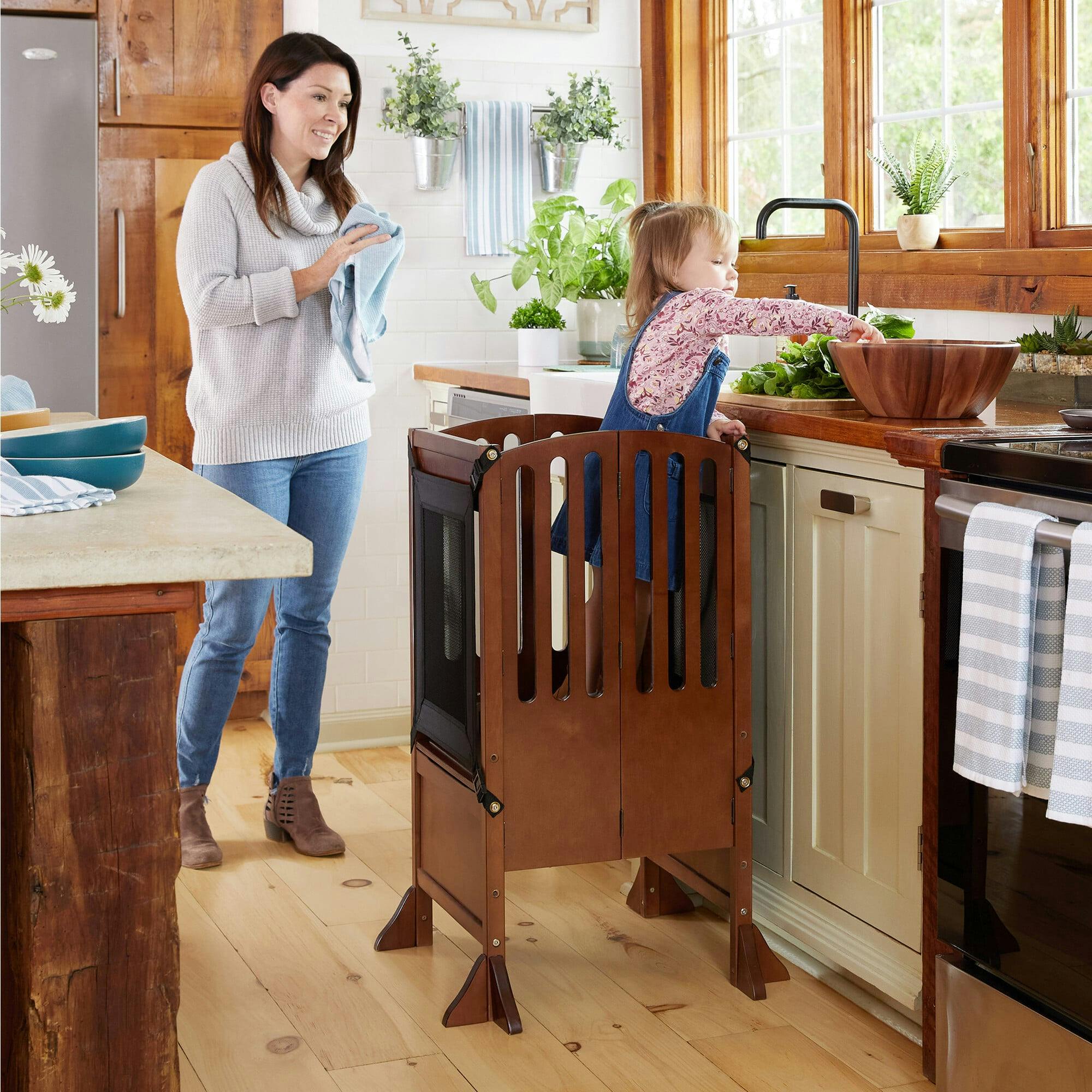 Contemporary Kitchen Helper Stool