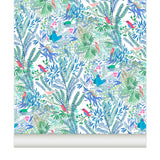 Papier peint JAZZ coloris Rose