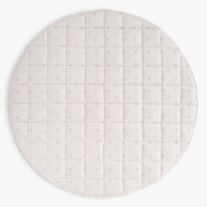 Ditsy Floral Play Mat - Pink