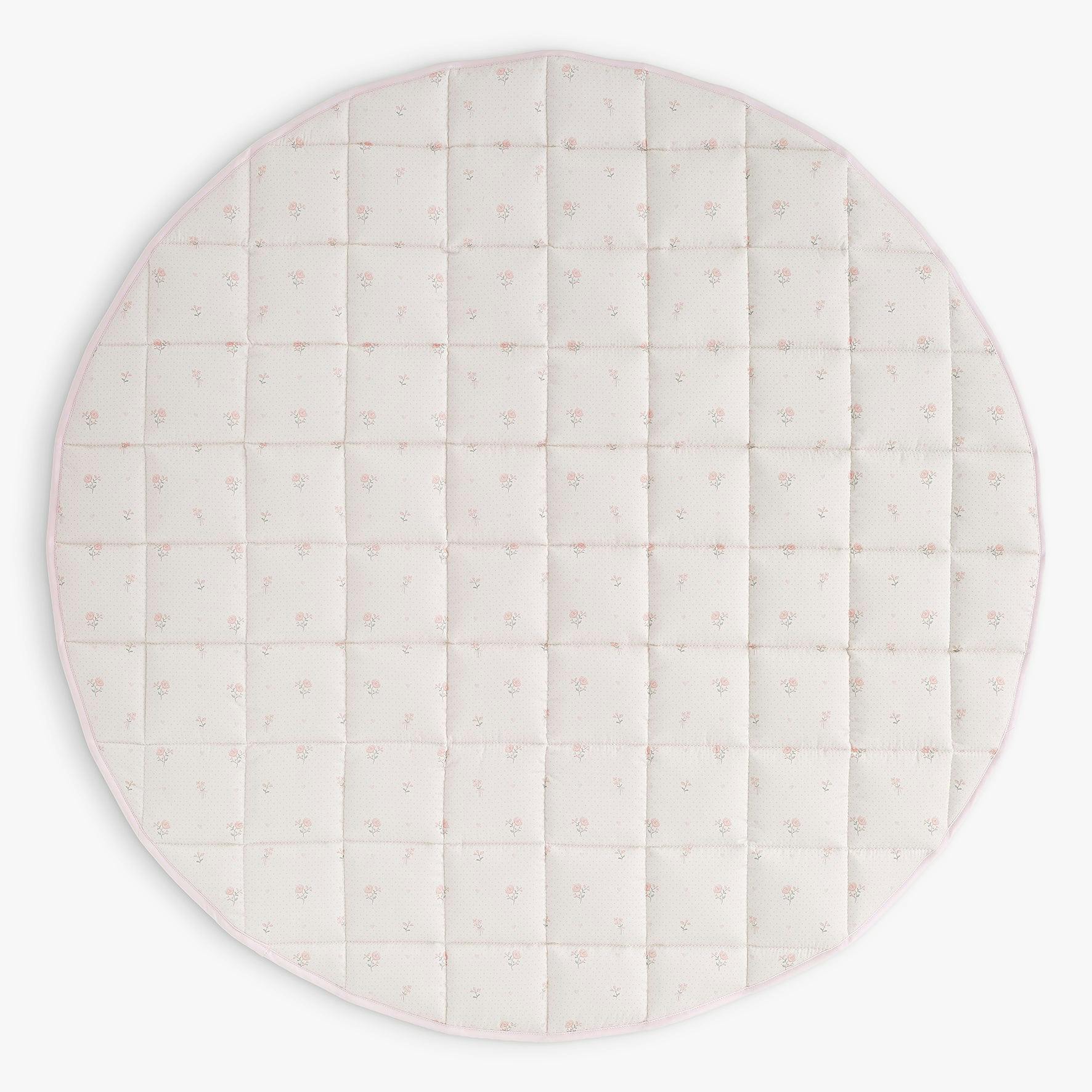 Ditsy Floral Play Mat - Pink