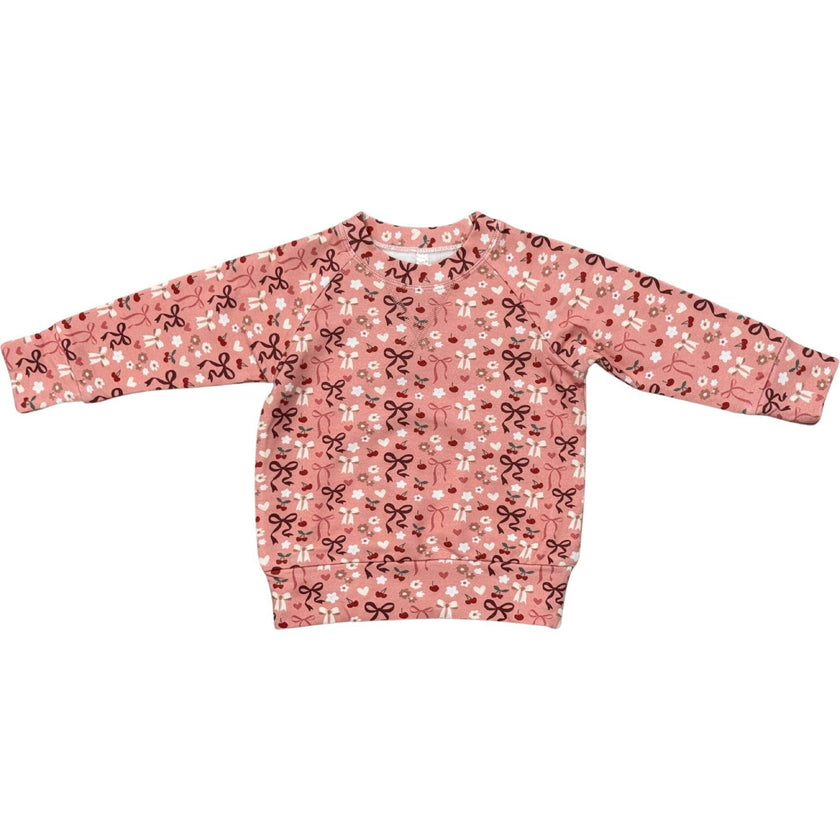 Girl's Raglan Sweatshirt