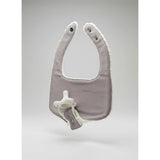 Sooth & Snap Pacifier Bib | Lavender Drift