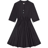 Gabriela Tween Chambray Circle Skirt Dress, Black