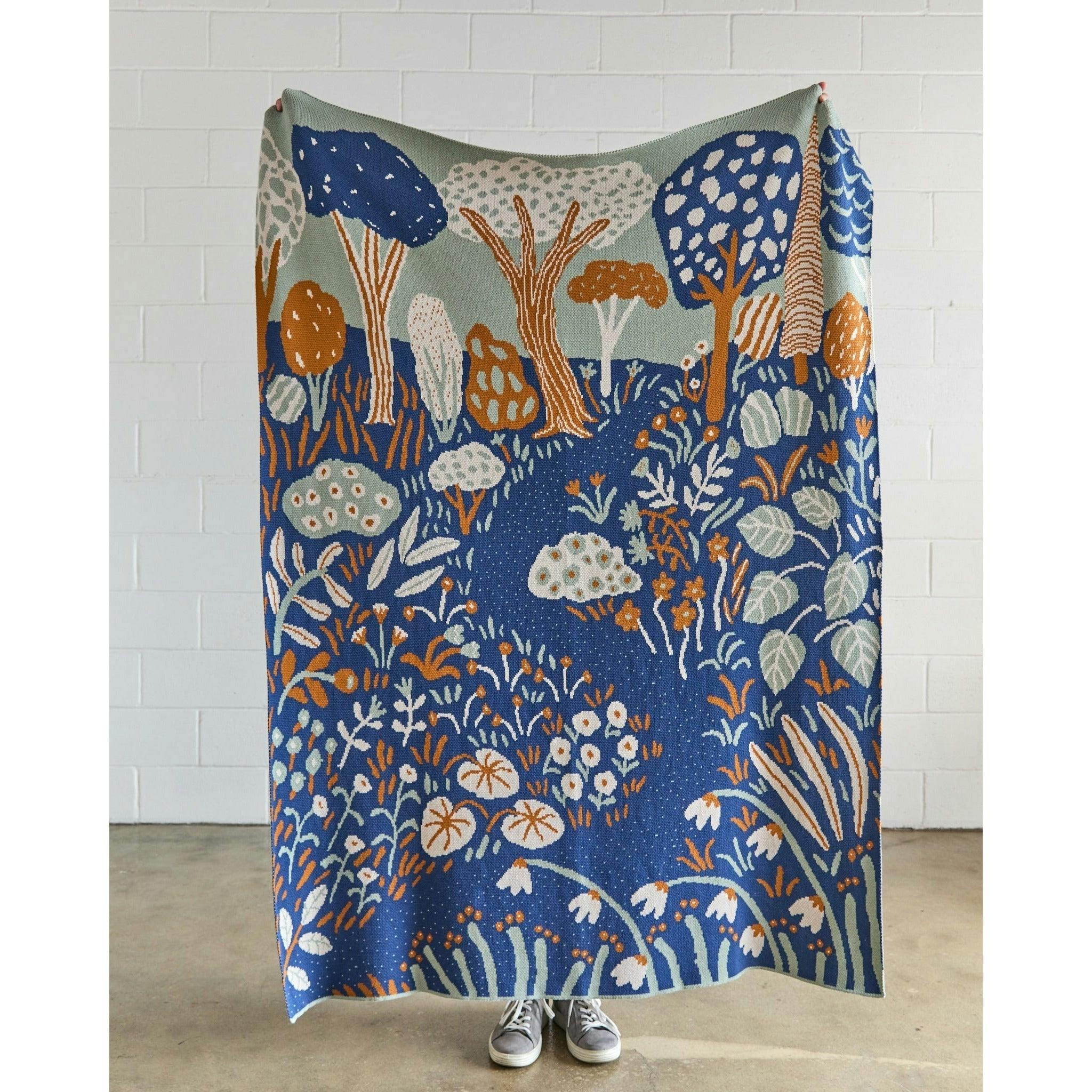 Garden Knit Blanket