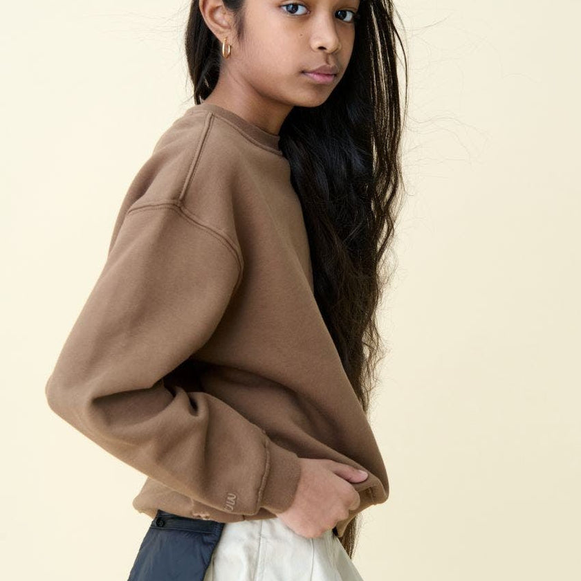 Organic Cotton Pleated Skirt