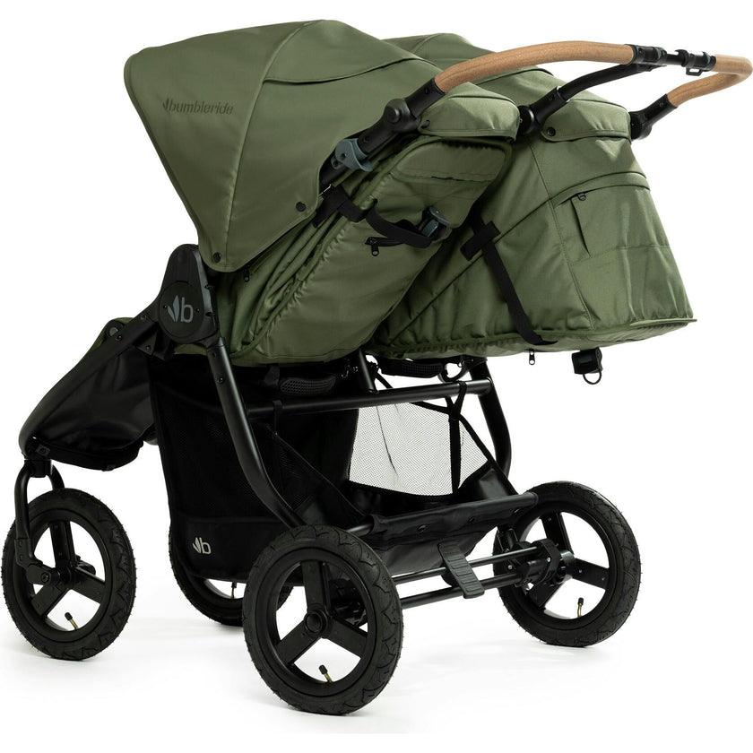 Indie Twin Olive Double Stroller