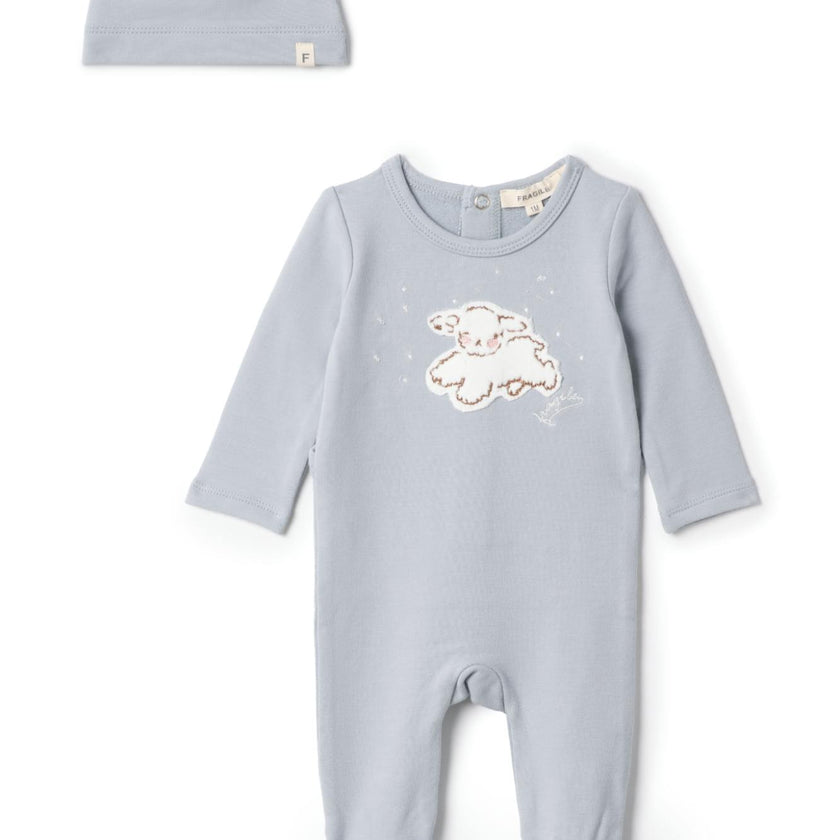 Sheep Embroidered Onesie
