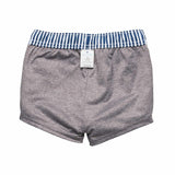Denim Stripe Comfort Lined Swim Short
