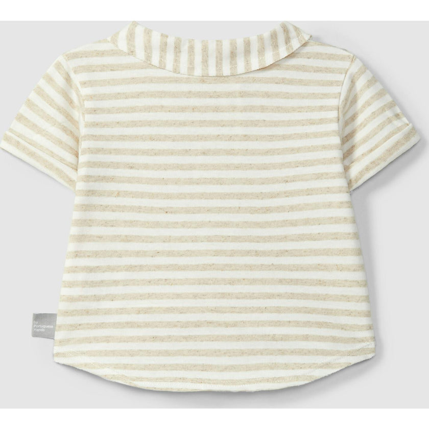 Striped Polo T-Shirt
