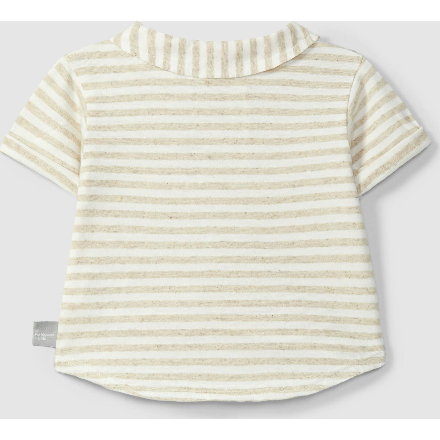 Striped Polo T-Shirt