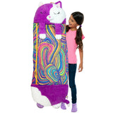 Happy Nappers: S4 Lg - Purple & White Cat