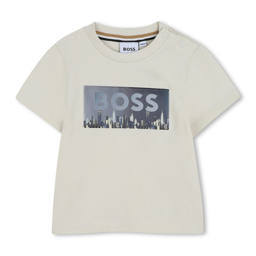 Light Beige Skyline T-Shirt