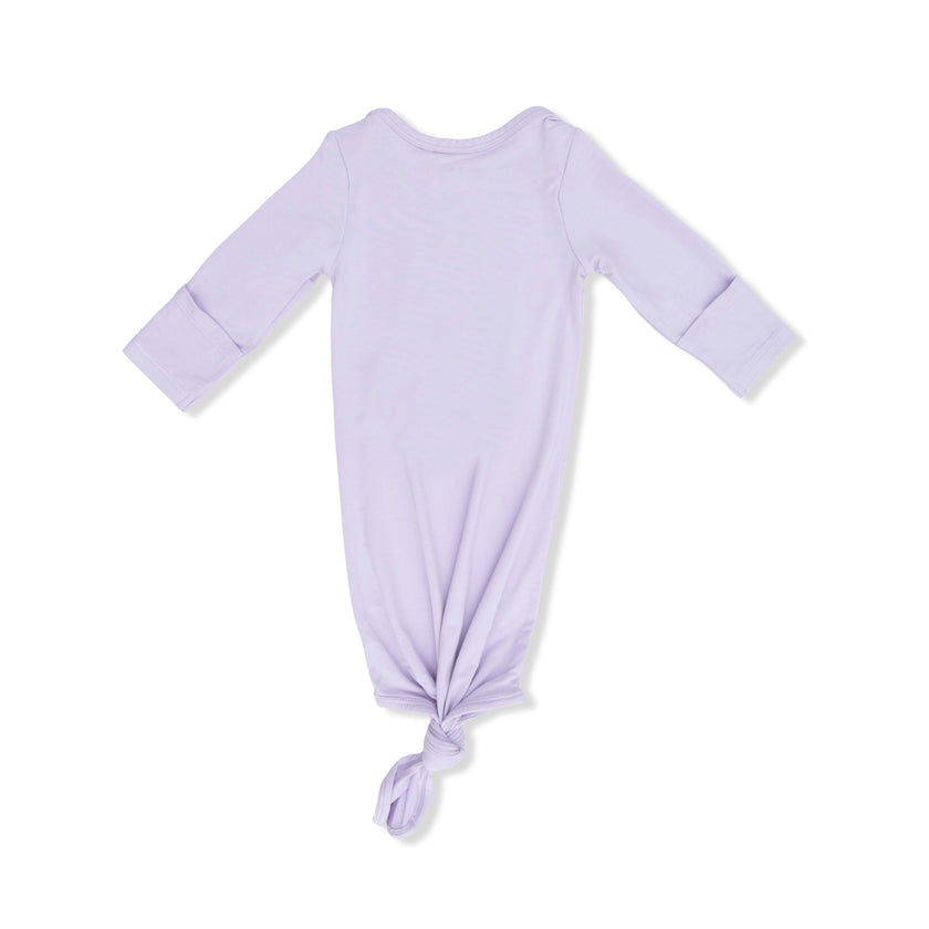 Solid Orchid Petal - Knotted Gown