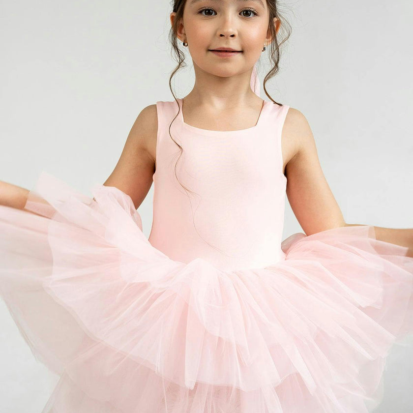 Pink Rose Tutu Dress