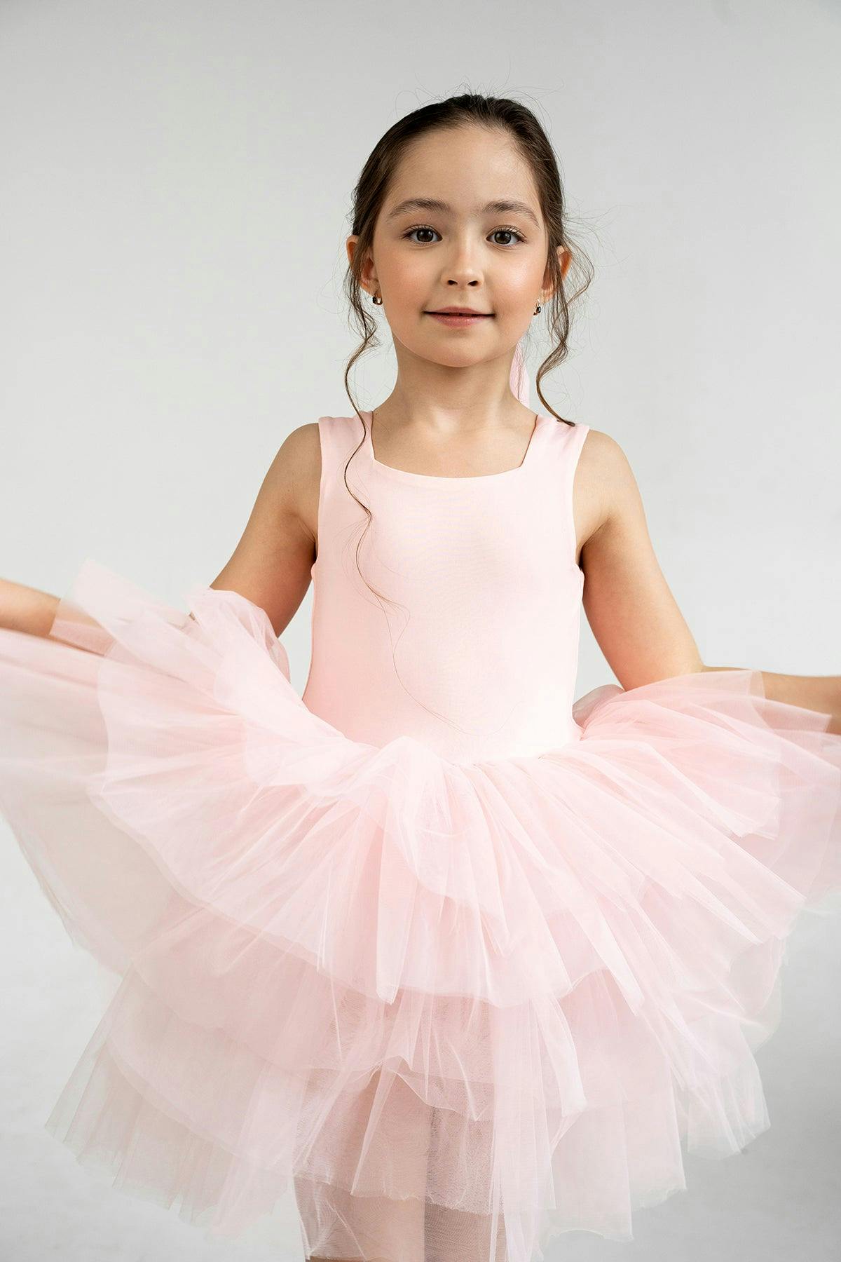Pink Rose Tutu Dress