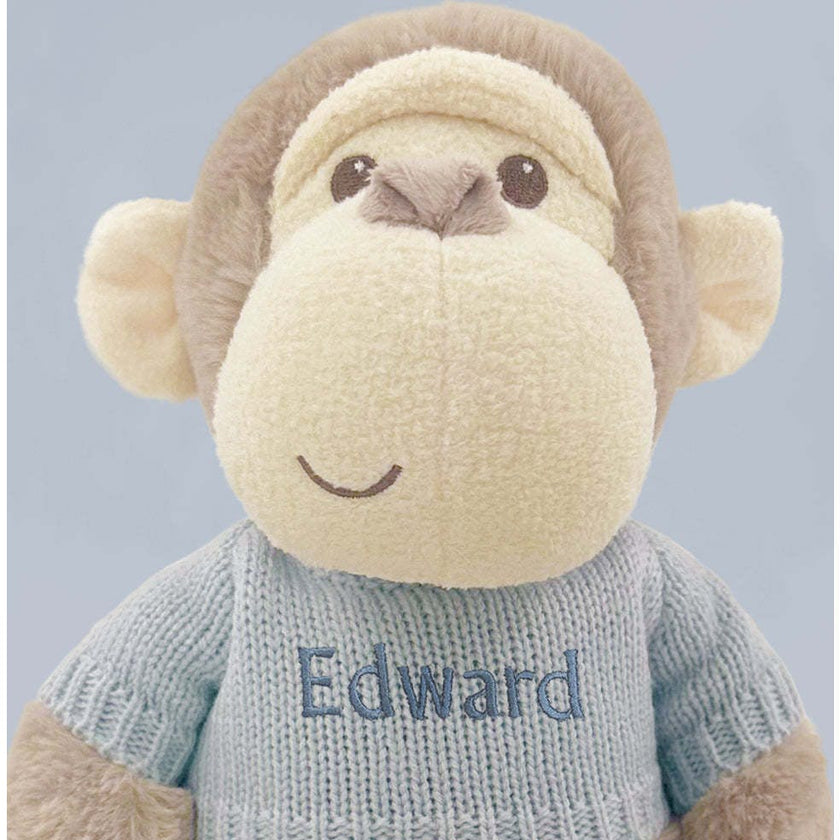 Personalized Morris Soft Toy With Snuggle Wrap