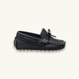 Toddler Driver Loafer | Navy Blue Leather