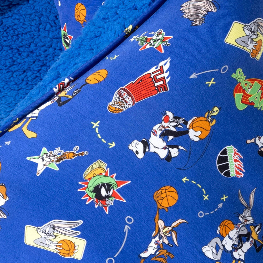 Space Jam Bamboo Sherpa Blanket