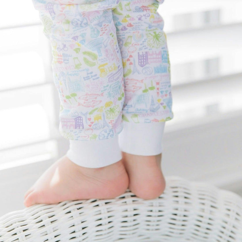 Charleston Two Piece Kids Pajamas