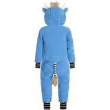 Wild Thing Fleece Jumpsuit, Blue