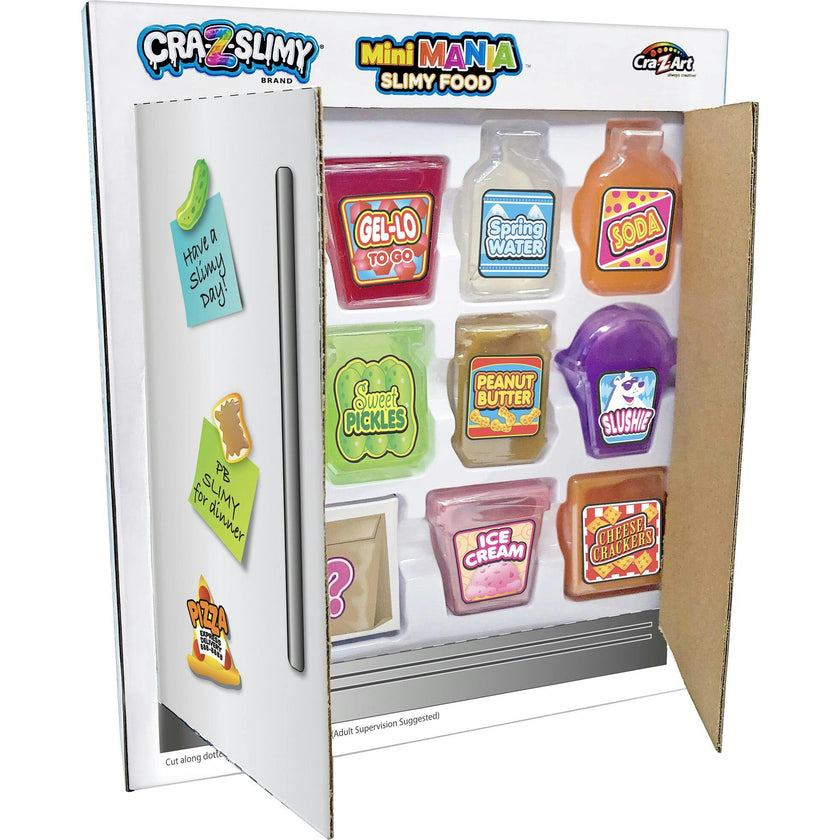 Cra-Z-Slimy: Mini Mania Slimy Food: Grocery Set #1