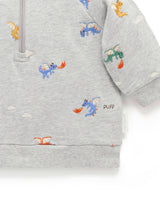 Embroidered Windcheater Flying Dragon Broderie