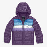 Kids lightweight puffer jacket in stripe