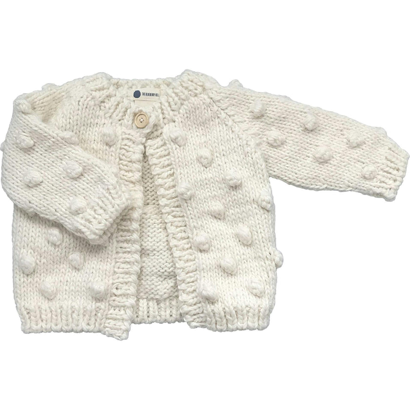 Popcorn Cardigan, Black